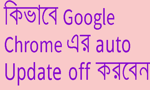 google chrome auto update off
