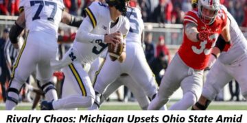 Rivalry Chaos: Michigan Upsets Ohio State Amid Postgame Brawl